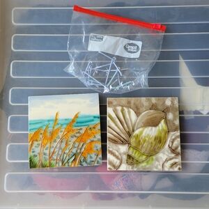 Nautical beach tiles